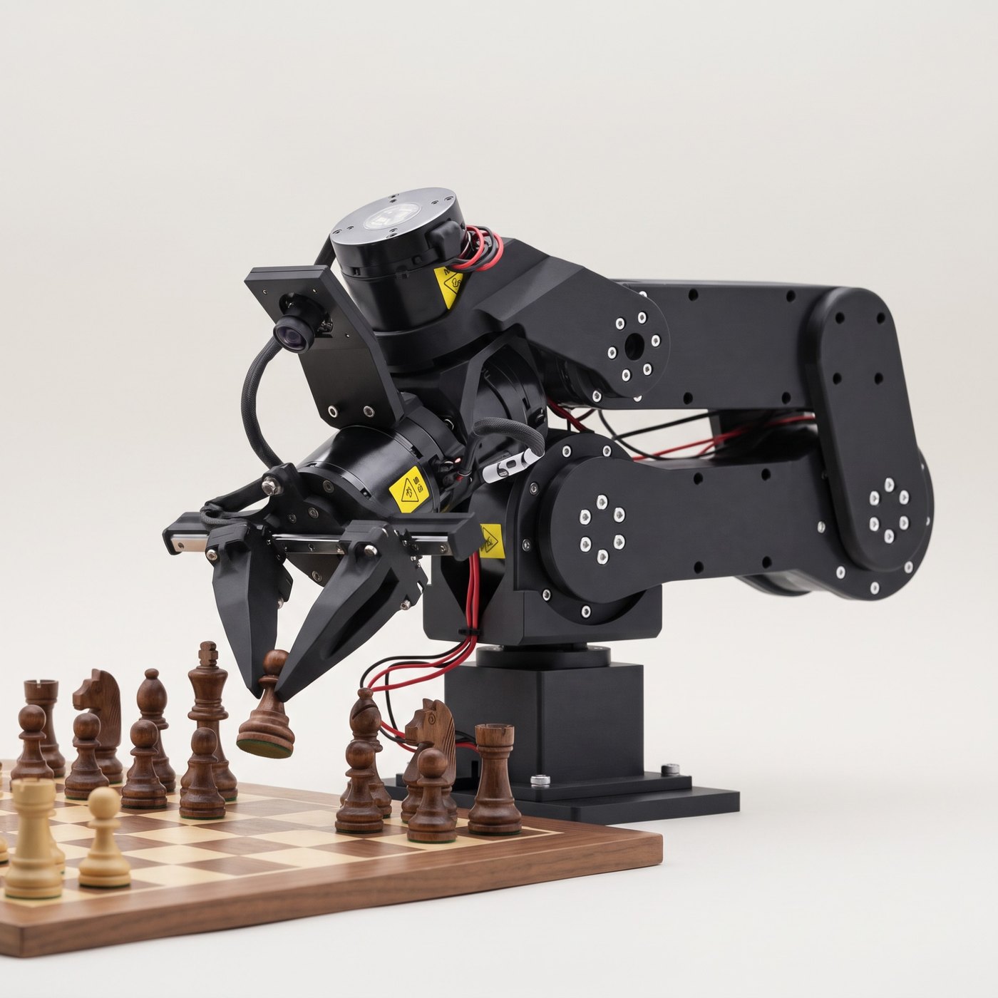 Chess kit: the Maker Arm picking up a pawn